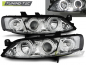 Preview: LED Angel Eyes Scheinwerfer für Opel Vectra B Facelift 99-02 chrom